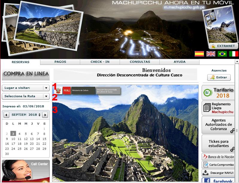 How to buy tickets for Machu Picchu