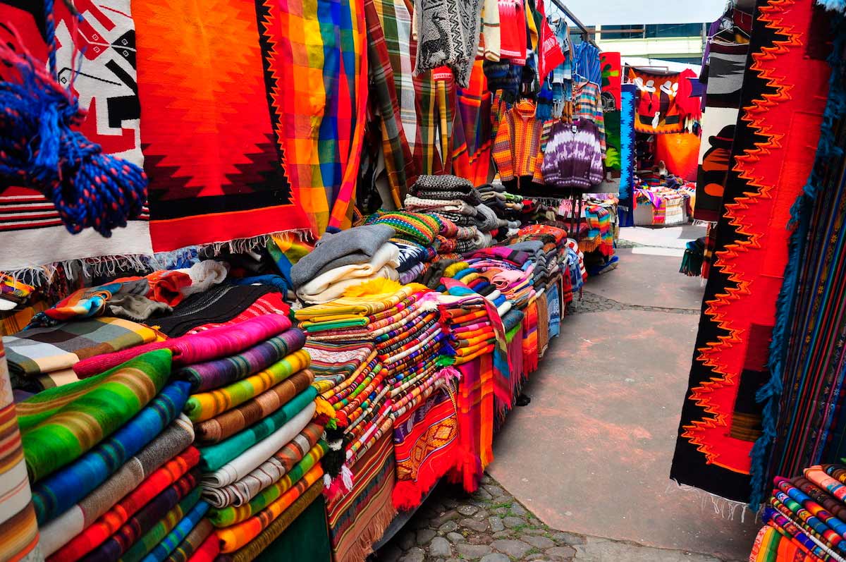 the indigenous market and other attractions in the city