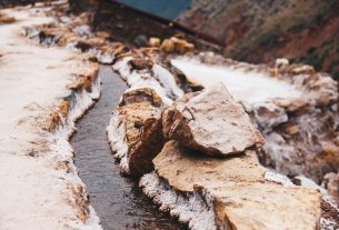 the incredible scenery of a 2,000-year-old salt mine