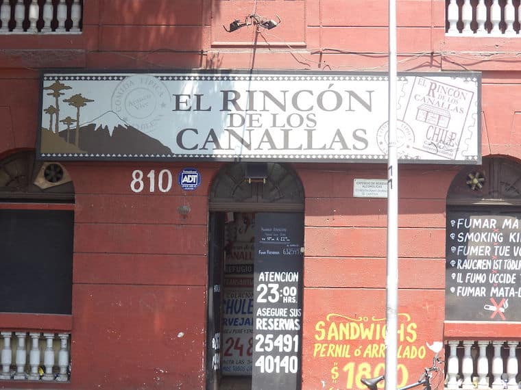 Corner of the Canallas - Bar in Santiago