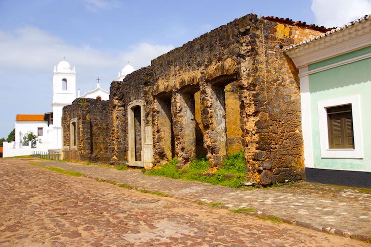 Ruins in Alcântara, day trip from São Luís