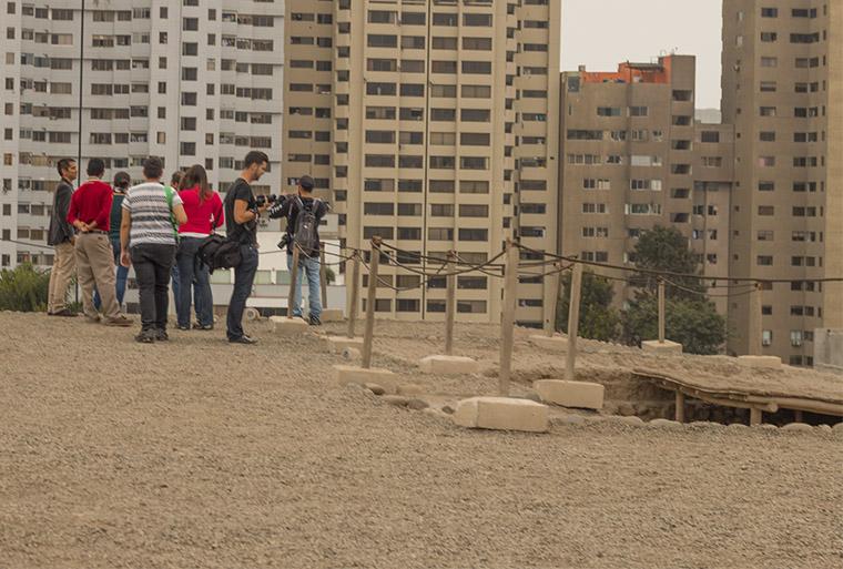 huaca Huallamarca, Lima, Peru