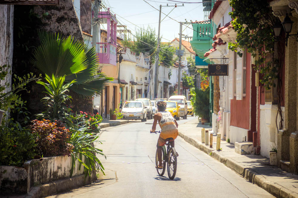 bohemia and street art in Cartagena