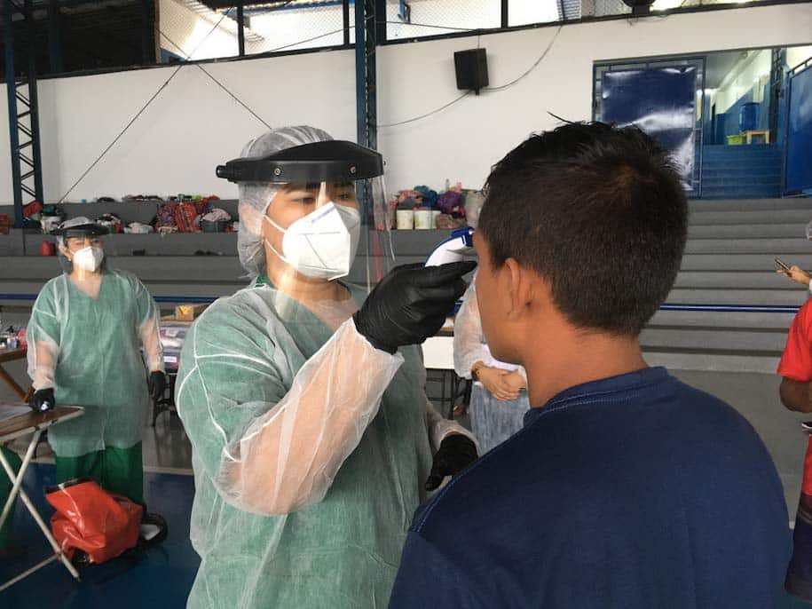 doctors without borders temperature measurement manaus