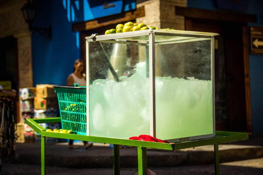 Street food in Cartagena