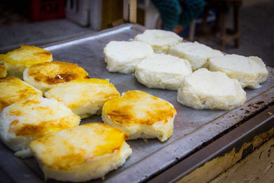 Colombian arepas