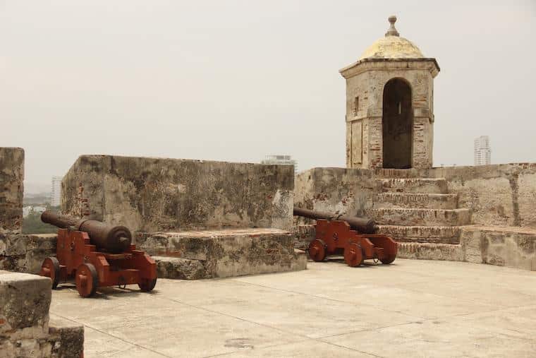 Fortress in Cartagena de Indias Colombia