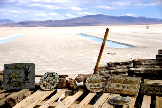 Crafts in Salinas Grandes - Argentina