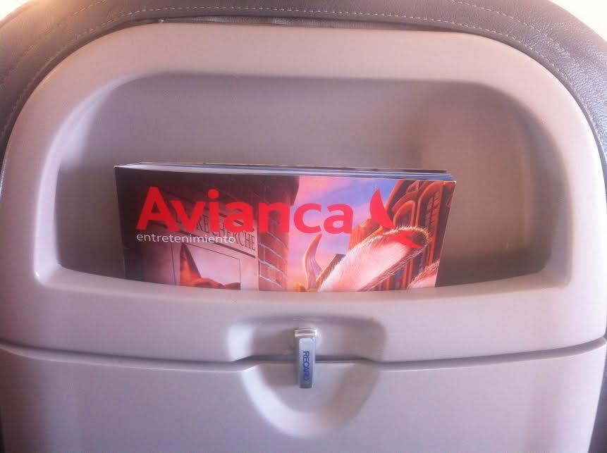 Avianca flight to Lima