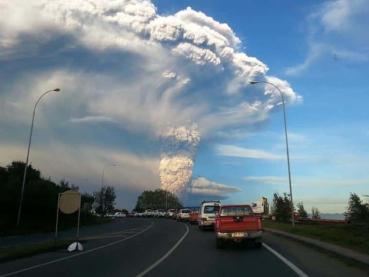 volcano in chile