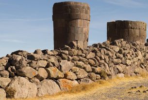 Funeral towers of Sillustani, Peru