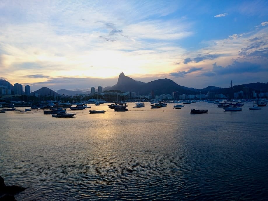 View of Mureta da Urca, in Rio de Janeiro