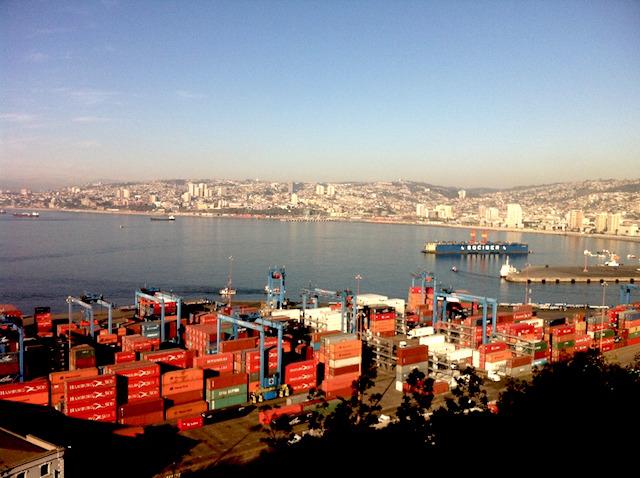 View of Valparaso-Chile