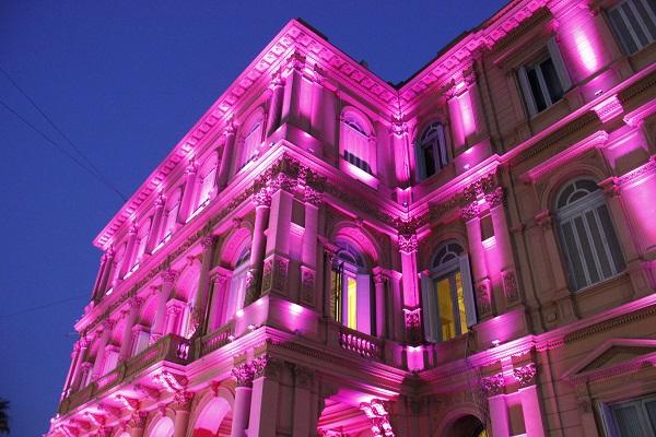 Casa Rosada at night