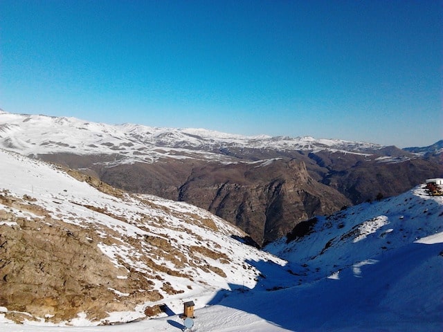 how to ski in chile