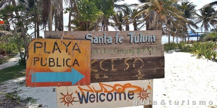 Playa de Santa Fe, Tulum