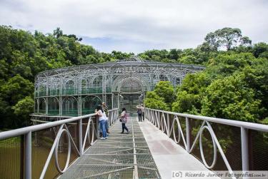 Foto des Teatro Ópera de Arame in Curitiba, PR – Bildnachweis: © Ricardo Junior Fotografias.com.br