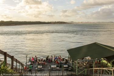 Photo de la plage et de la lagune de Guaraíras, à Tibau do Sul, RN – Crédit photo : © Ricardo Junior Fotografias.com.br