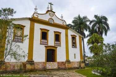 Photo de l'église Nossa Senhora das Merces, à Tiradentes, MG – Crédit photo : © Ricardo Junior Fotografias.com.br