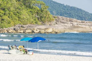 Photo de Cambury Beach, São Sebastião, SP – Crédit photo : © Ricardo Junior Fotografias.com.br