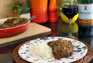 Breast in Red Wine Mushroom Sauce – Panelaterapia