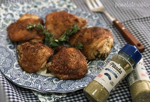 Roasted Thighs with a French Touch – Panelaterapia