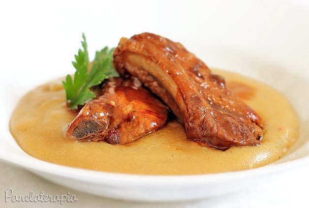 Creamy Polenta with Ribs – Panelaterapia