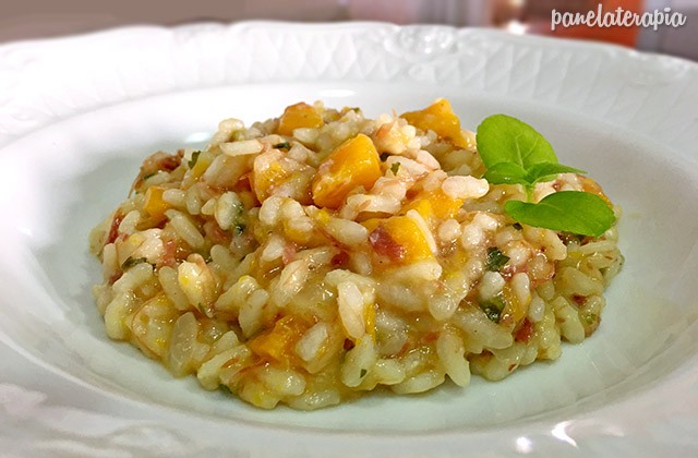 Pumpkin Risotto with Dried Meat – Panelaterapia