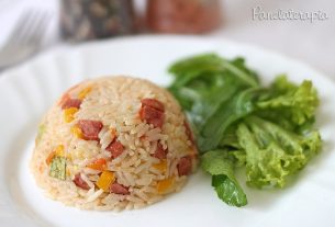 Rice with pepperoni and vegetables – Panelaterapia