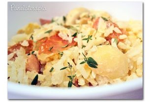 Rice with Parma and Champignons – Panelaterapia