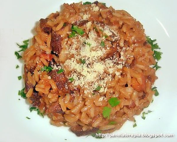 Mushroom and Bacon Risotto – Panel therapy