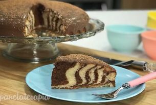 Vanilla and Chocolate Zebra Cake – Panelaterapia