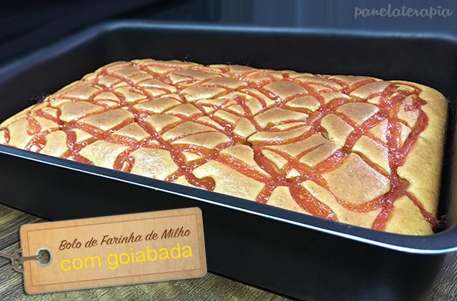 Corn Flour Cake with Guava – Panelaterapia