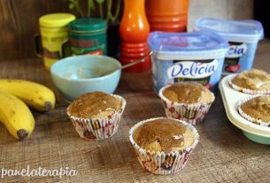 Wholemeal Banana and Spice Muffin – Panelaterapia