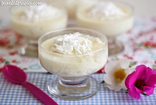 Tapioca Pudding with Condensed Milk and Coconut – Panelaterapia