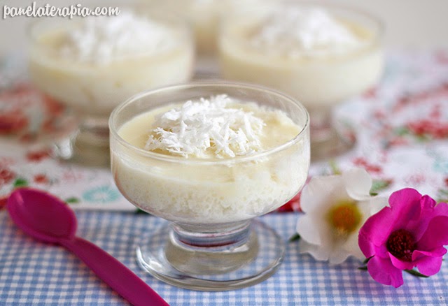 Tapioca Pudding with Condensed Milk and Coconut – Panelaterapia