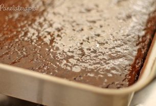 Chocolate Cake without Milk and Eggs – Panelaterapia