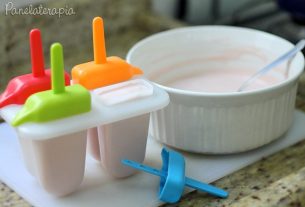 Creamy Strawberry Popsicle – Panelaterapia