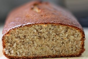 Banana Cake with Poppy Seeds – Panelaterapia