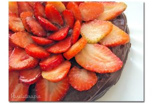 Nutella Pie with Strawberries – Panelaterapia