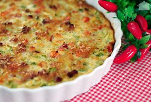 Zucchini Pie with Bacon – Panelaterapia