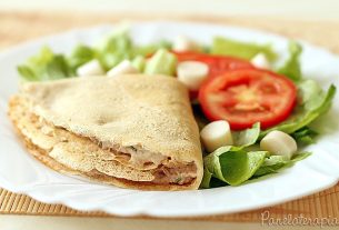 Wholemeal Tuna Crepe – Panelaterapia