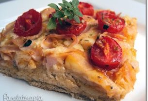 Focaccia with Wholemeal Pasta – Panelaterapia