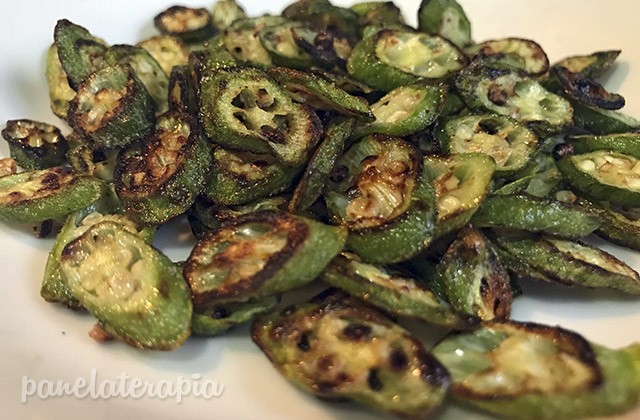 Fried Okra Without Baba – Panelaterapia