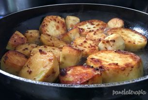 Golden Sweet Potato with Garlic – Panelaterapia