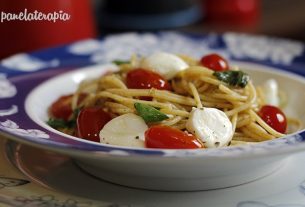 Whole Grain Caprese Pasta – Panelaterapia