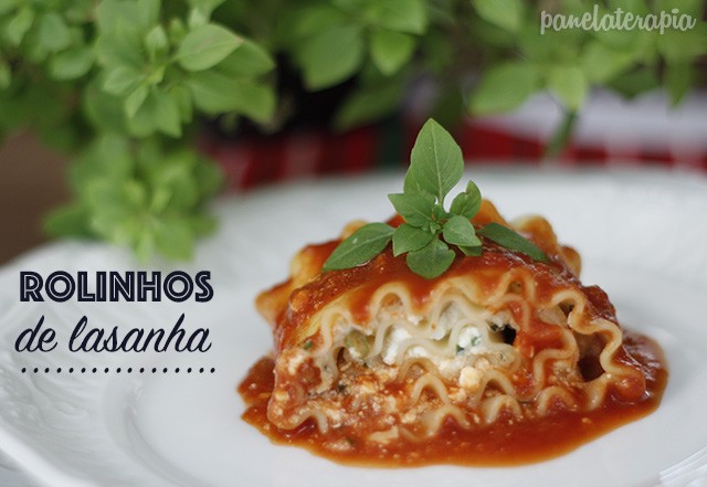 Lasagna Rolls – Panelaterapia