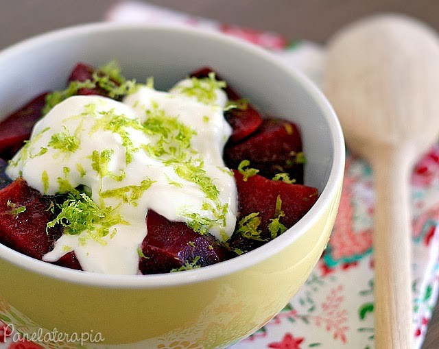 Beetroot Salad with Lemon Mayonnaise – Panelaterapia