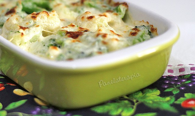 Broccoli and Cauliflower Gratin – Panelaterapia