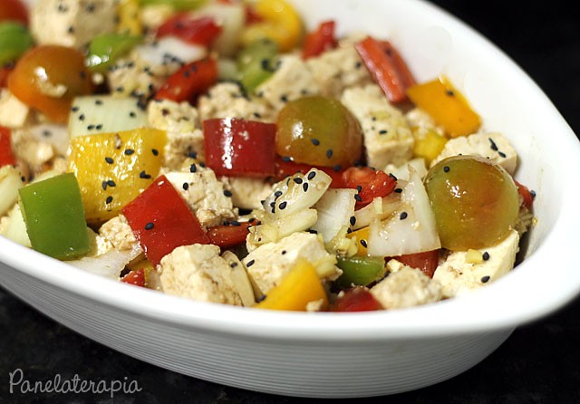 Tofu Salad – Panelaterapia